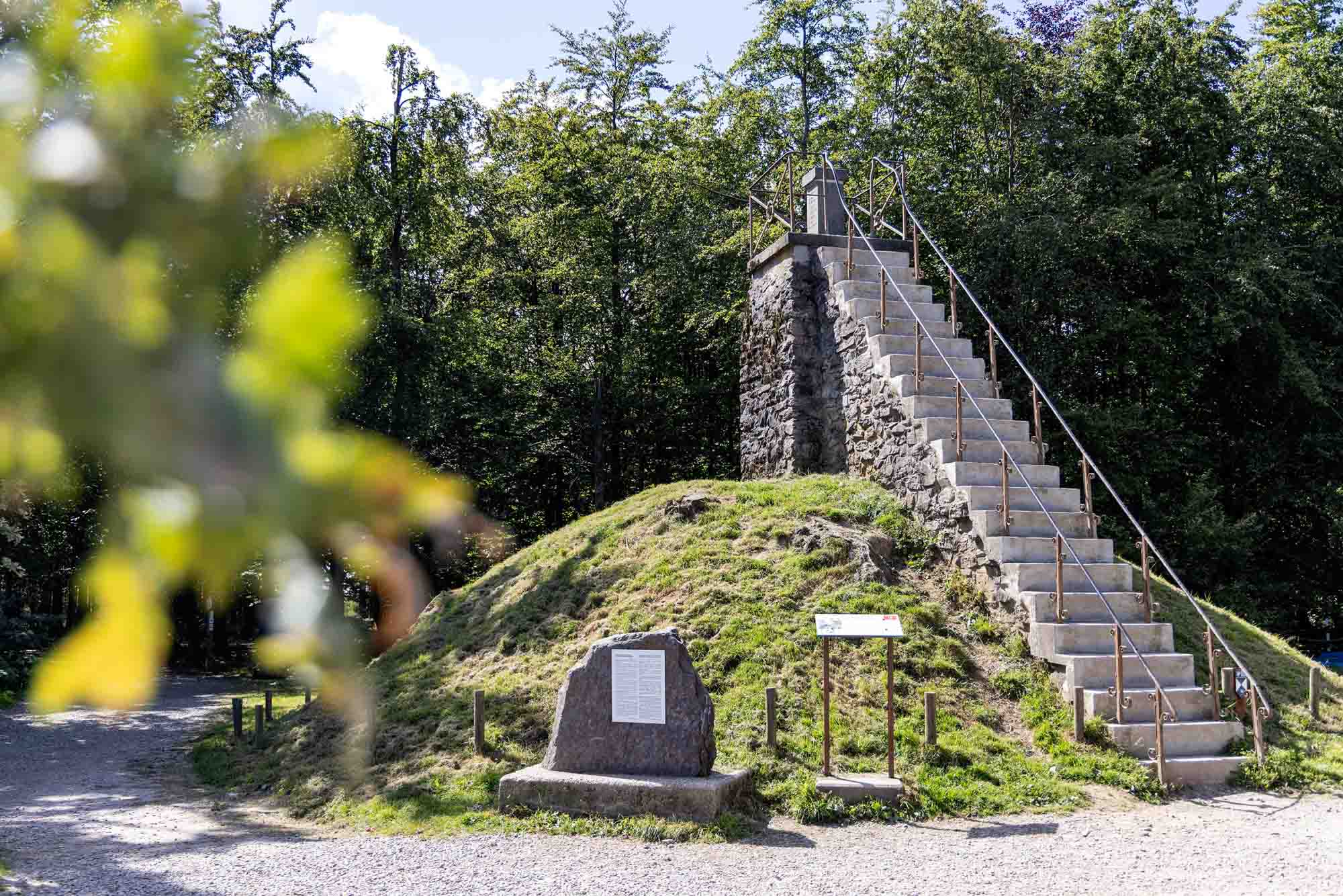 Le Signal de Botrange, point culminant du Royaume de Belgique